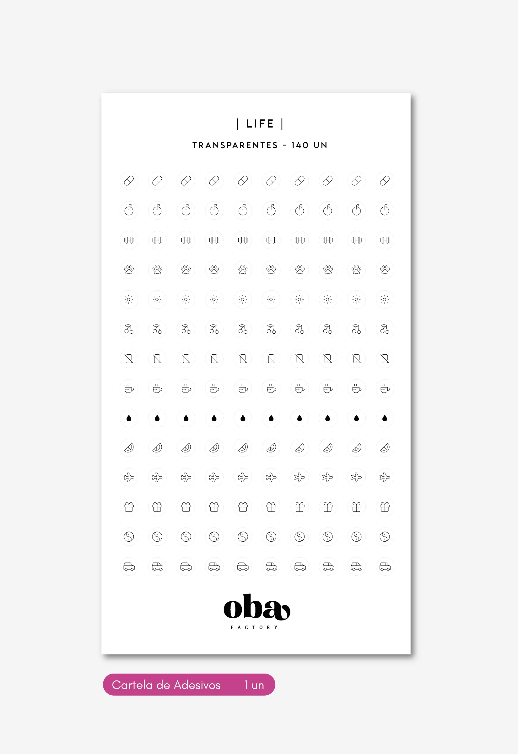 Adesivos Icons - Transparentes - Image 4