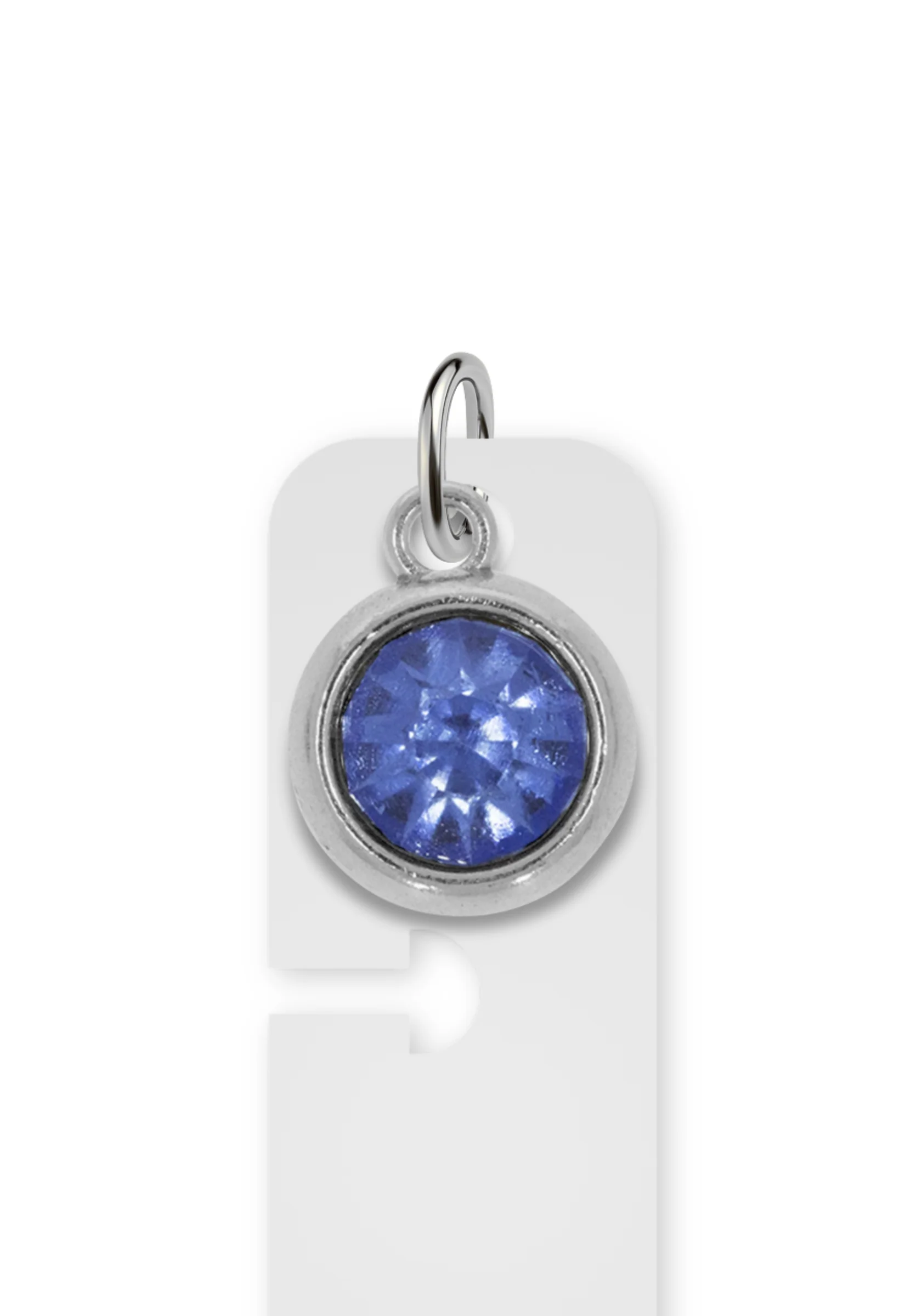 Charm Reposicionável Dourado - Brilho Azul - Image 3