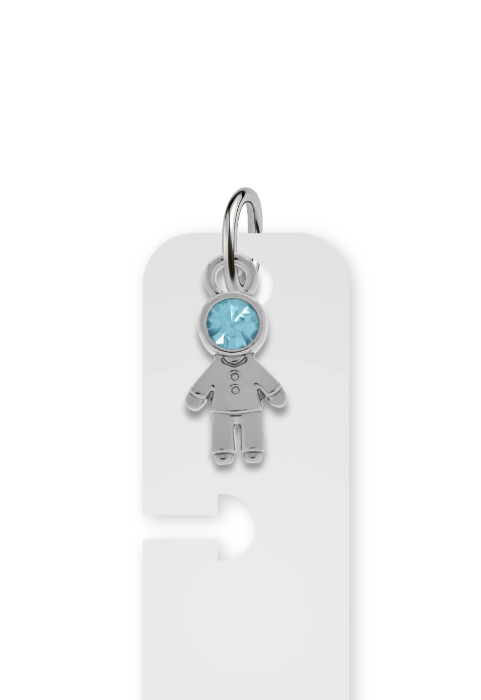 Charm Reposicionável Prateado - Filhos - Image 14