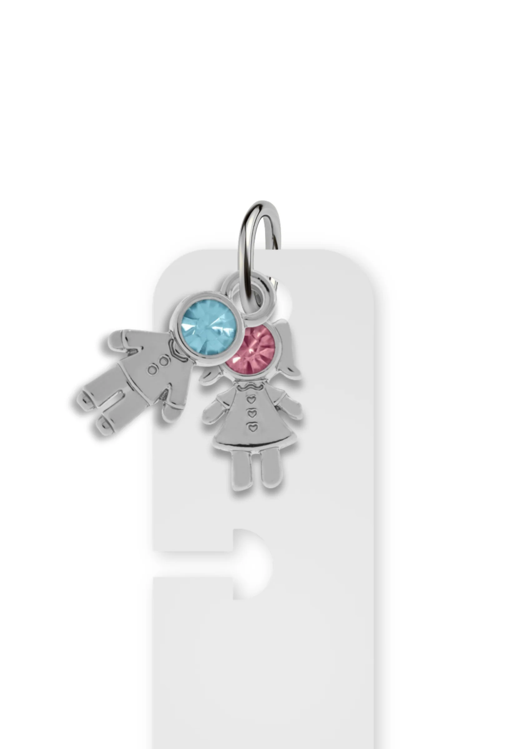 Charm Reposicionável Prateado - Filhos - Image 2