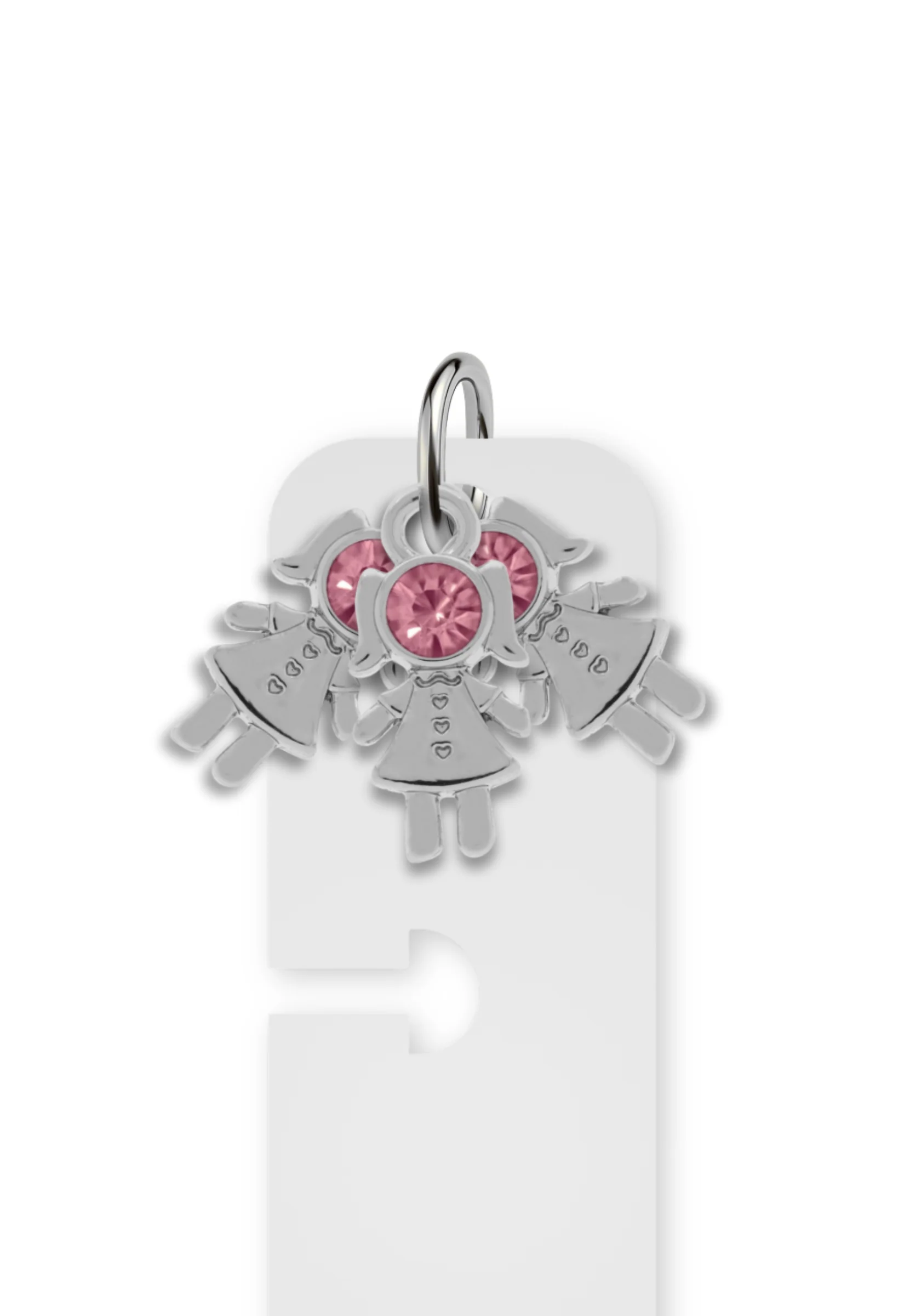 Charm Reposicionável Prateado - Filhos - Image 6