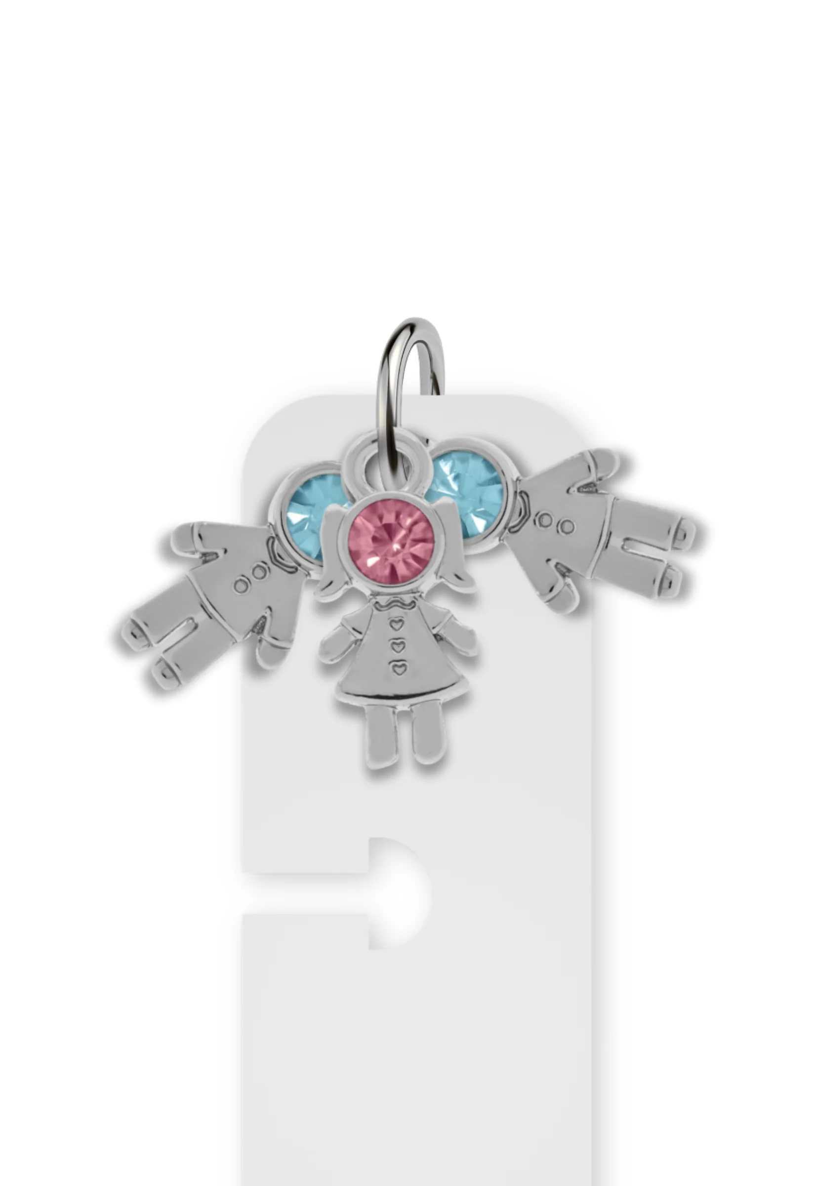Charm Reposicionável Prateado - Filhos - Image 7