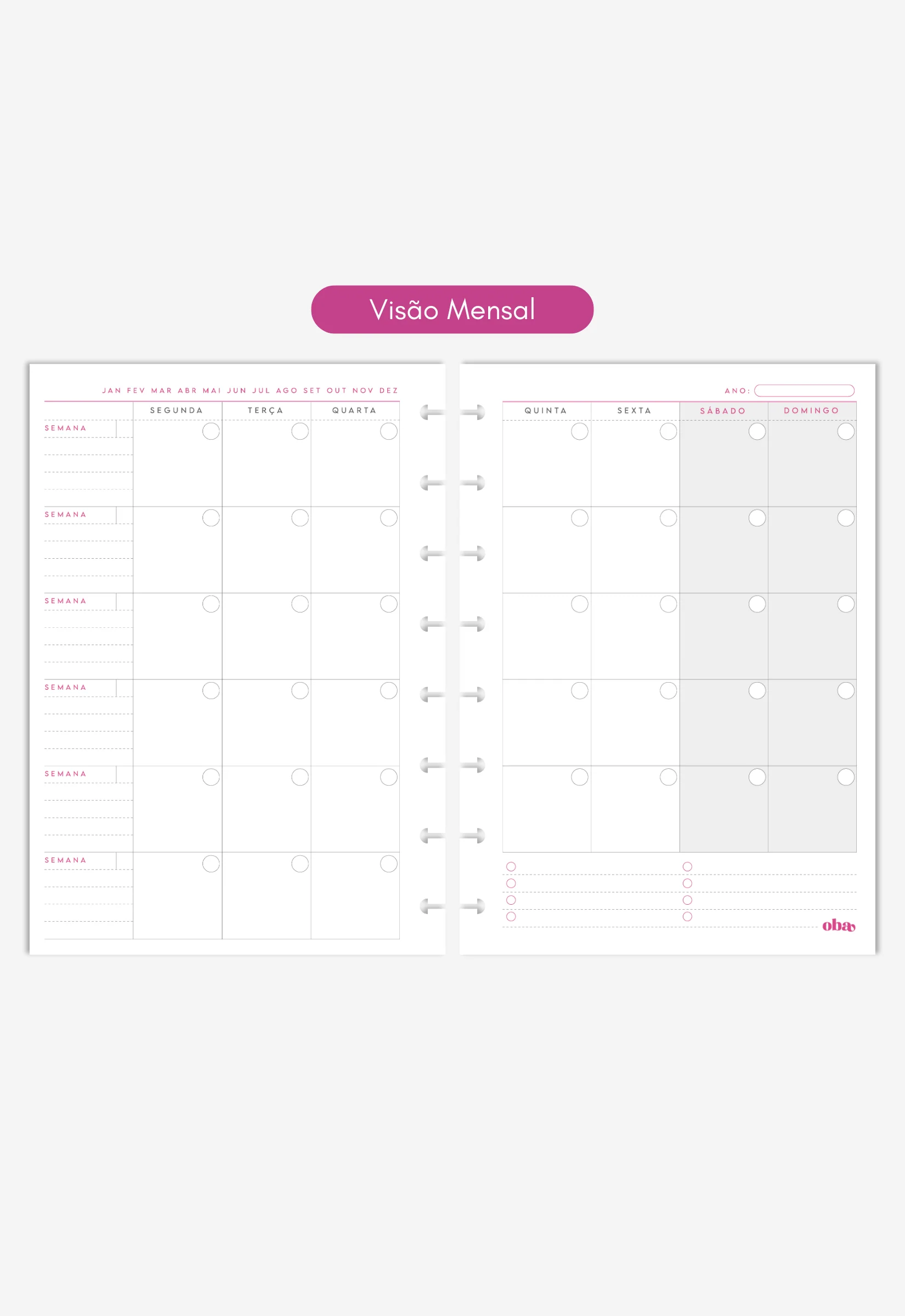 Miolo - Refil de Planner (6 MESES) - Image 4