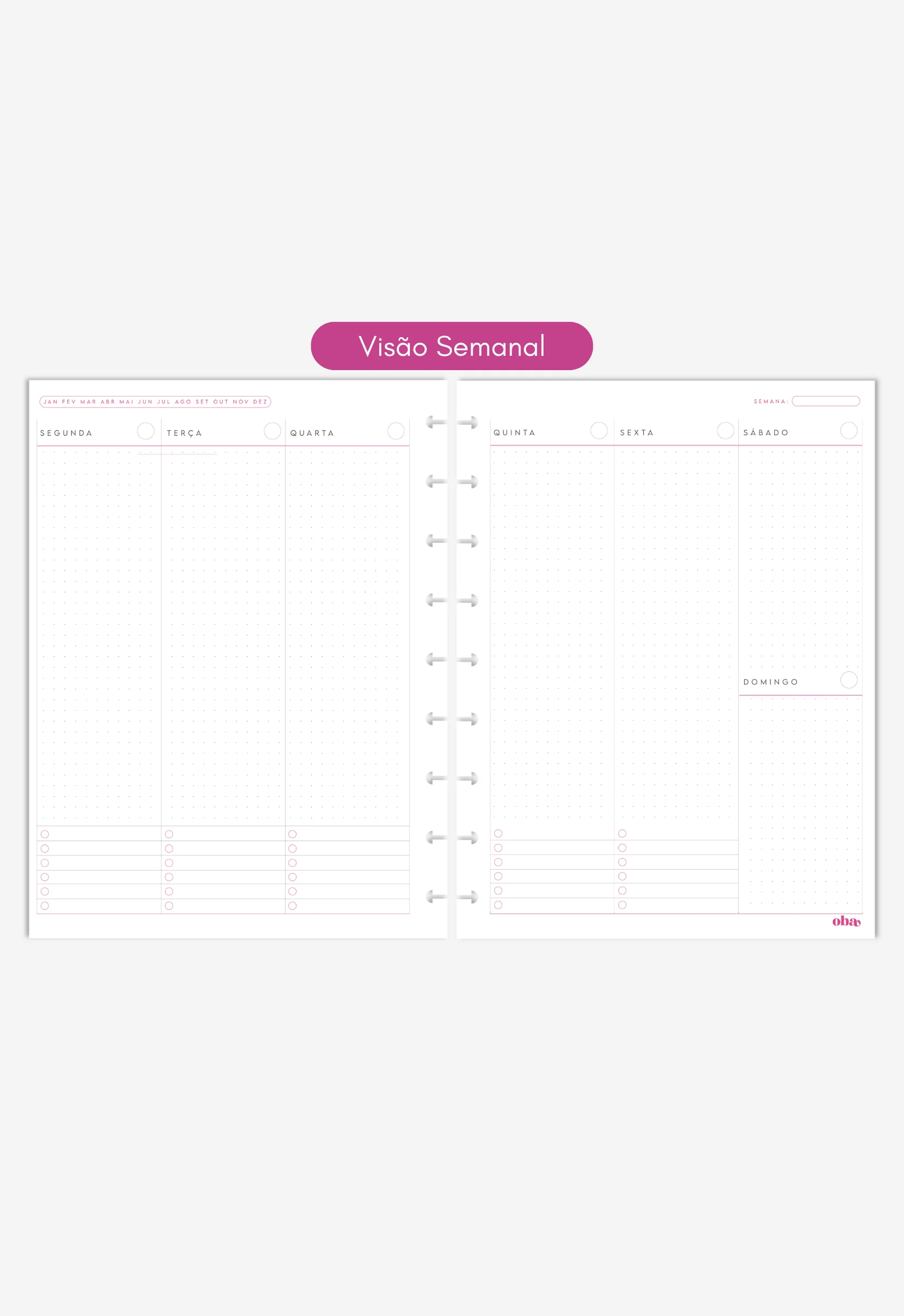Miolo - Refil de Planner Semanal (6 MESES) - Image 3