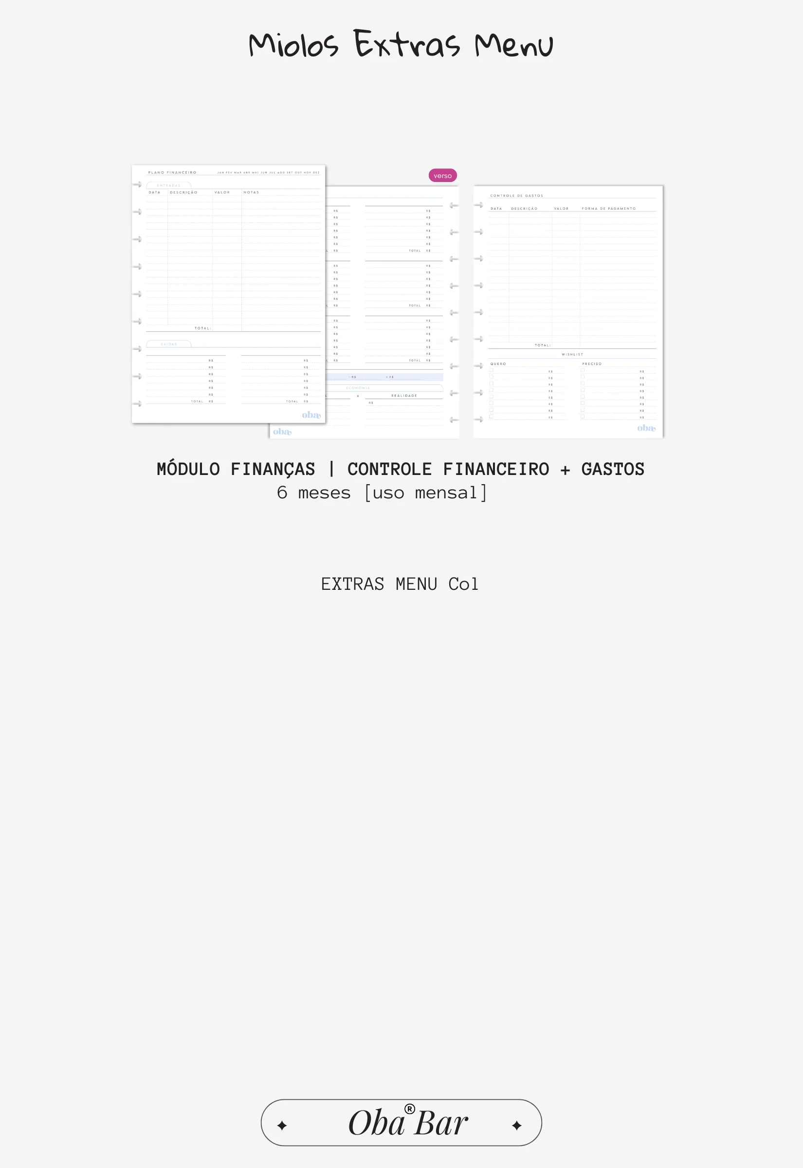 Monte o Seu | Planner Semestral Colegial - Image 11