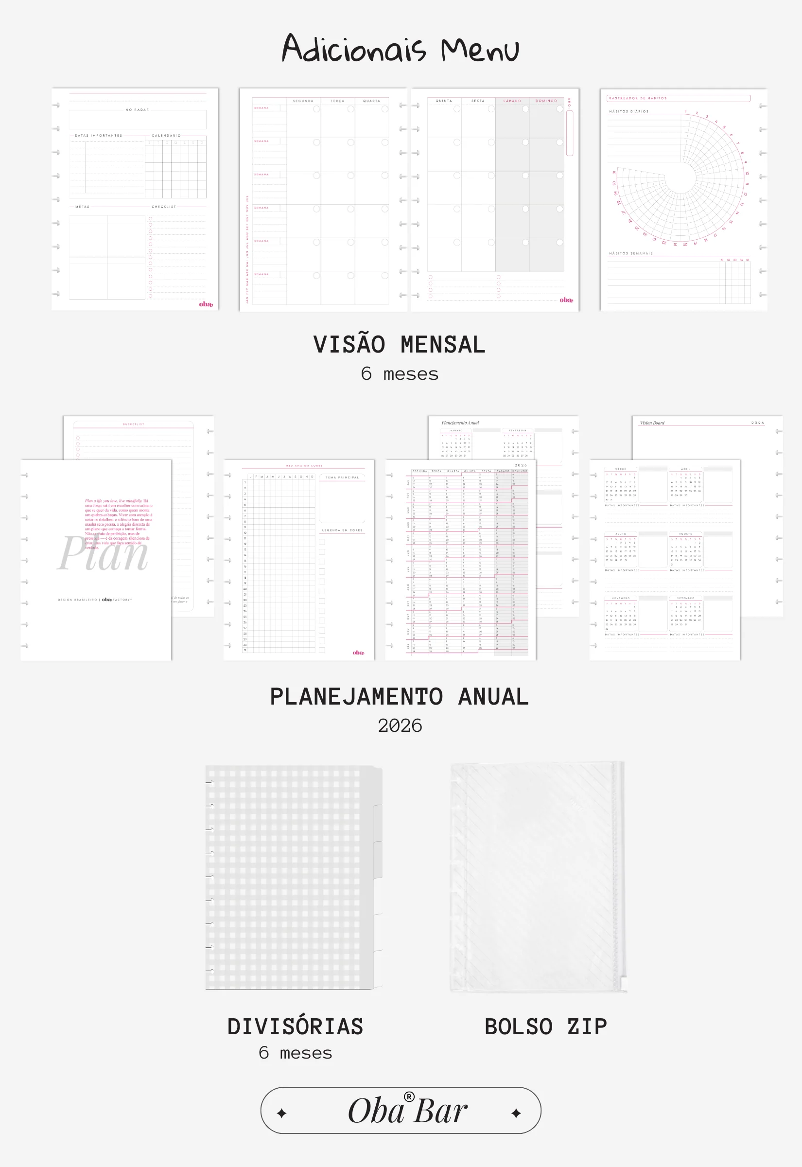 Monte o Seu | Planner Semestral Colegial - Image 7